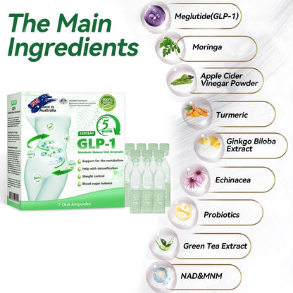 30% OFF 🎁🎁 LERCEA® GLP-1 Metabolic Balance Oral Ampoules 👩‍⚕️
