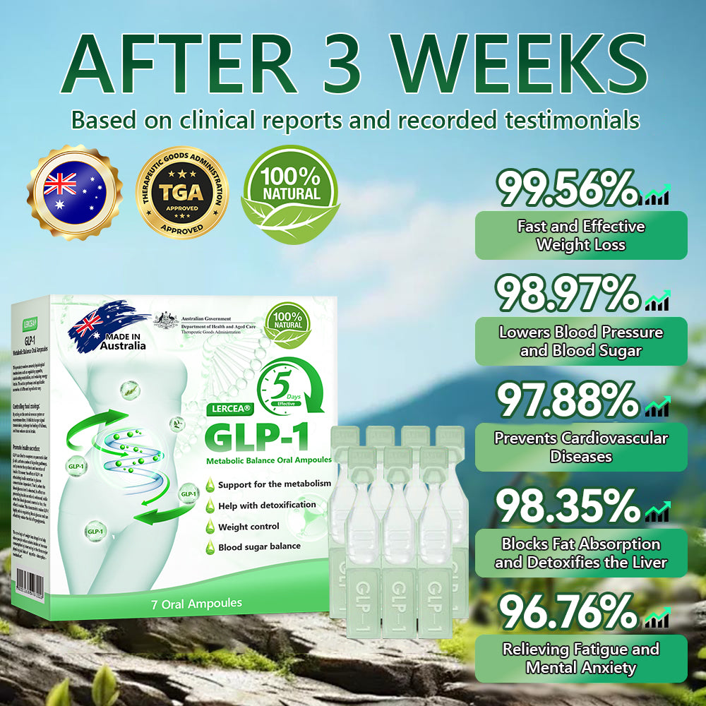 30% OFF 🎁🎁 LERCEA® GLP-1 Metabolic Balance Oral Ampoules 👩‍⚕️